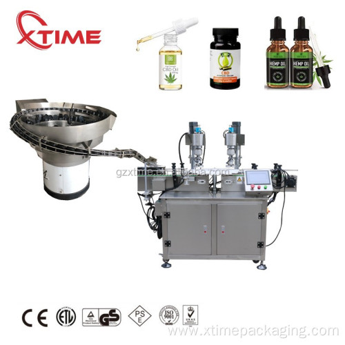 Automatic jar capping machines plastic bottle screw capper